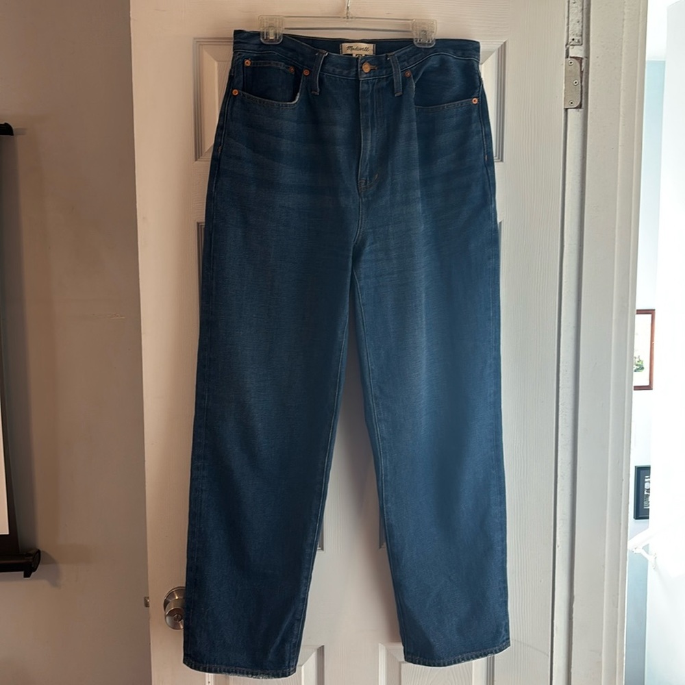 Madewell Baggy Straight Jean